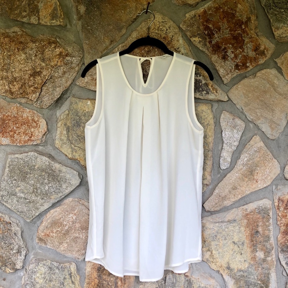 Pleione Pleat Neck Tank